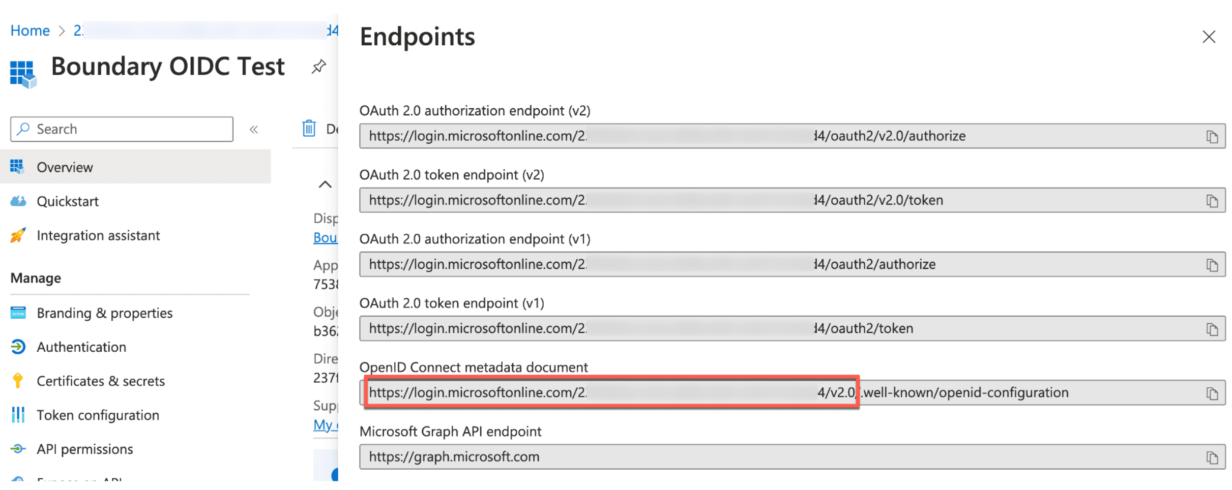 Endpoints