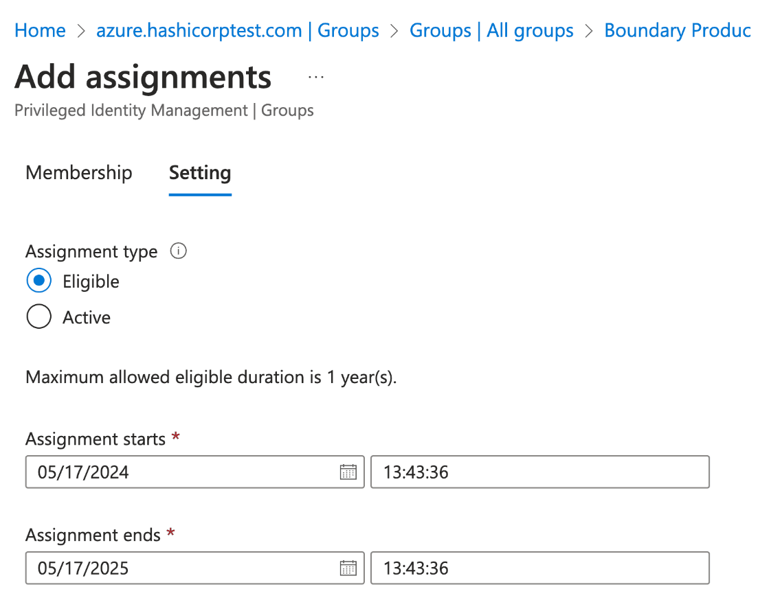 eligble assignments