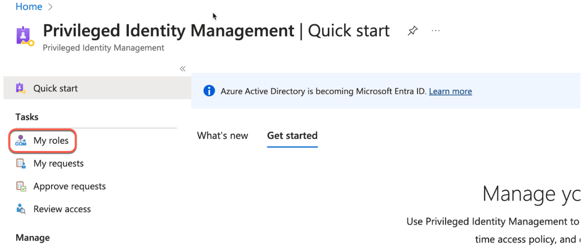 PIM quick start