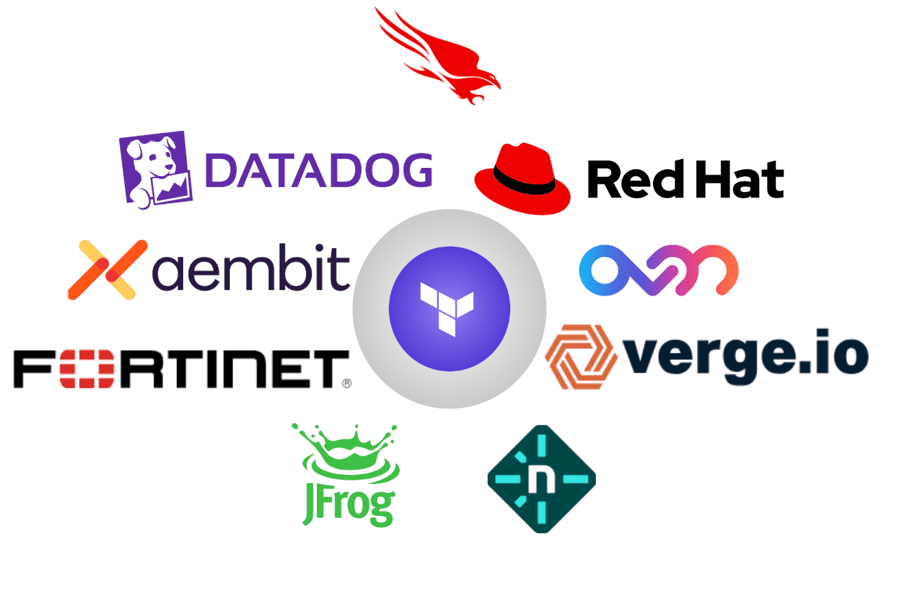 New Terraform integrations with Crowdstrike, Datadog, JFrog, Red Hat, and more