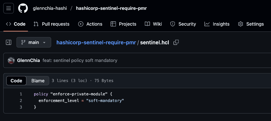 Sentinel file