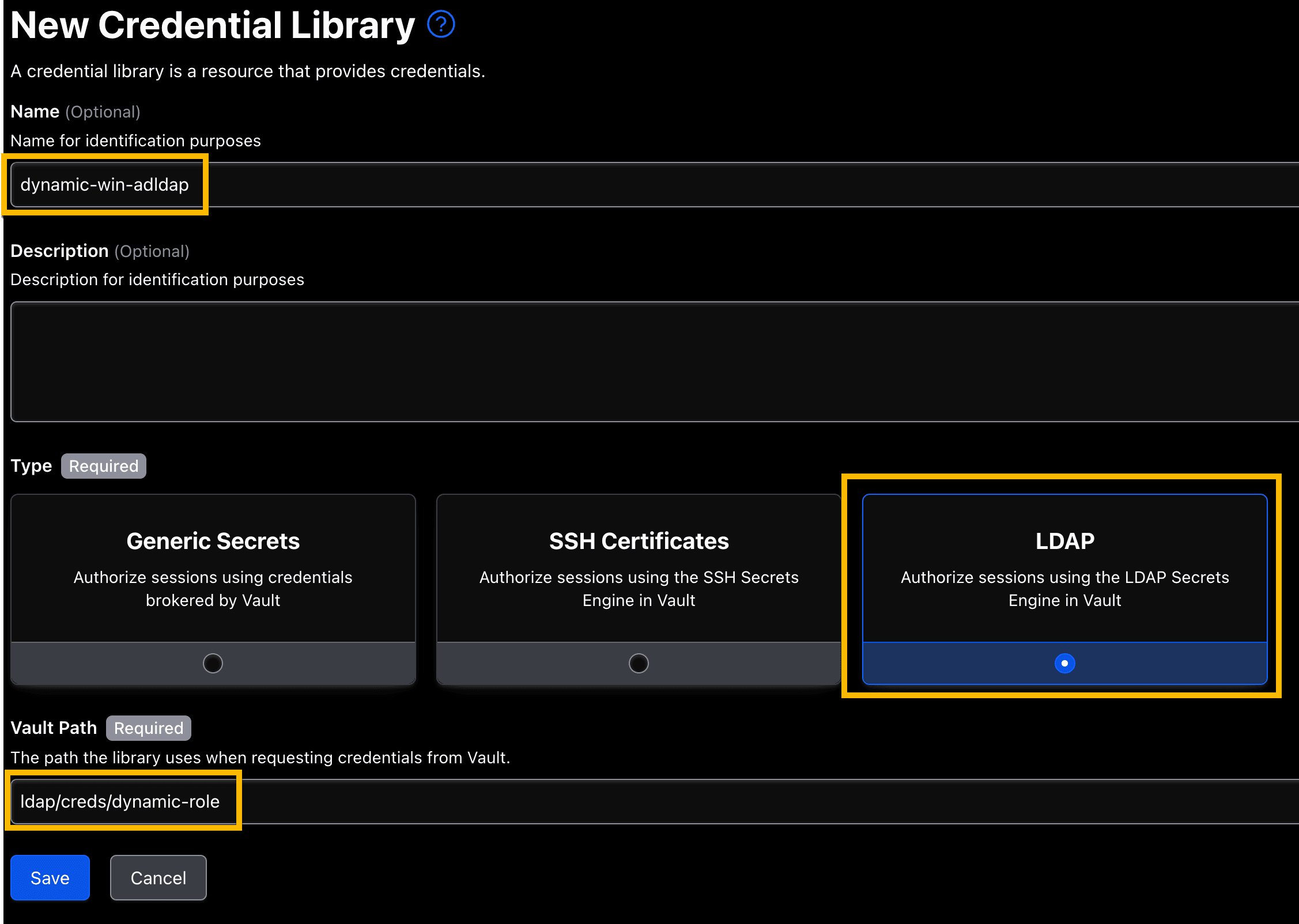 cred library