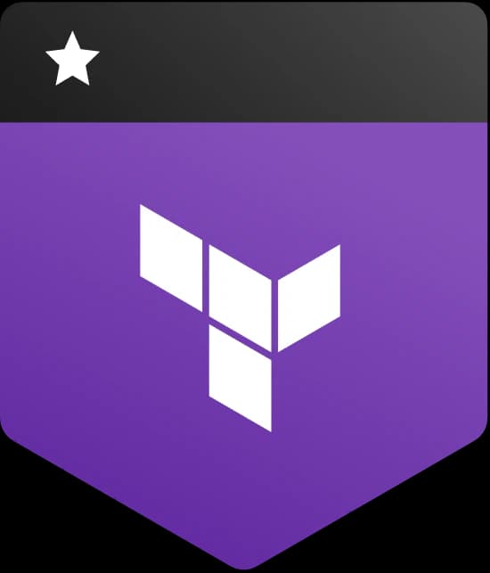 Terraform associate badge