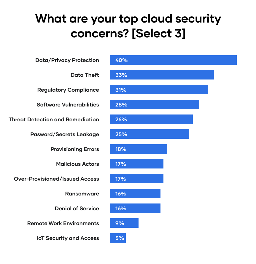 What are your top cloud security concerns?