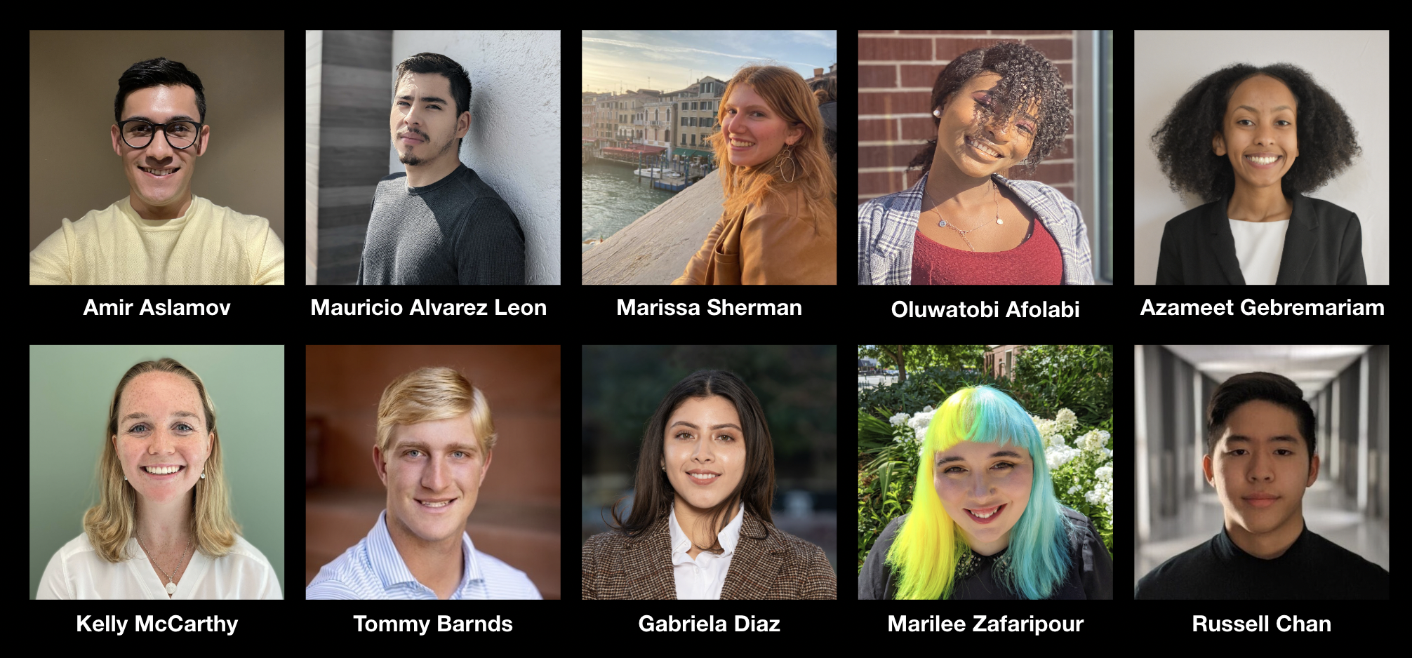 Pictures of HashiCorp 2022 interns