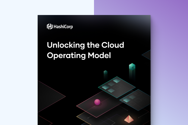HashiCorp Unlocking the Cloud Operating Model PDF cover