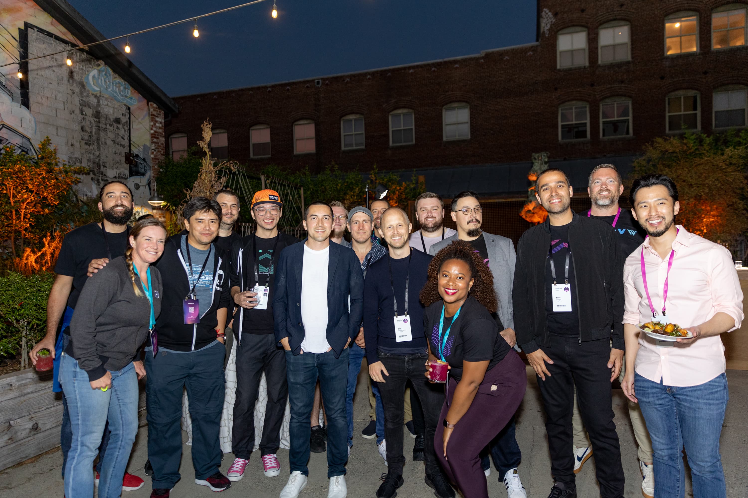 HashiCorp Ambassadors with Mitchell Hashimoto at HashiConf Global