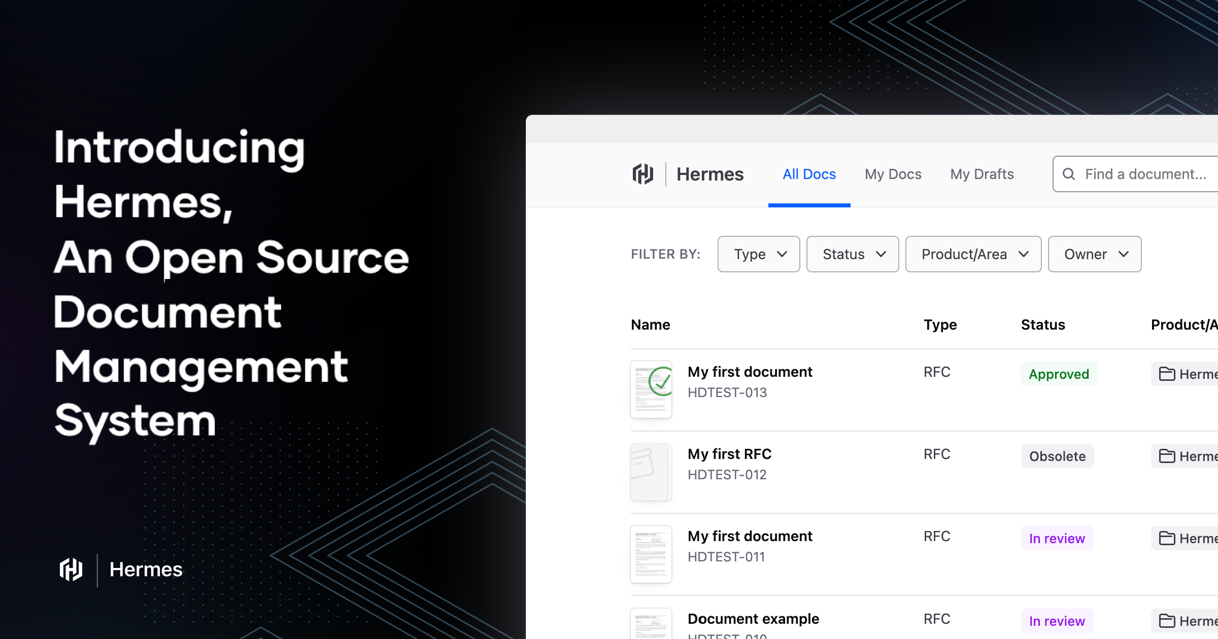 Introducing Hermes, An Open Source Document Management System