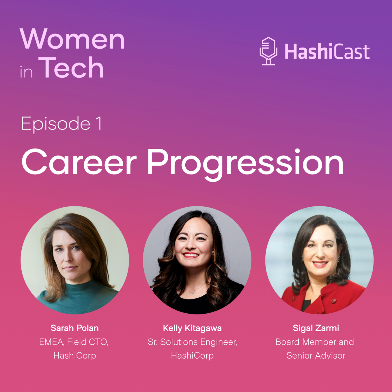 Women in Tech podcast episode 1: Career Progression