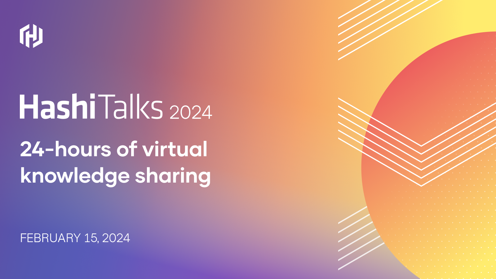 HashiTalks 2024: 24-hours of virtual knowledge sharing